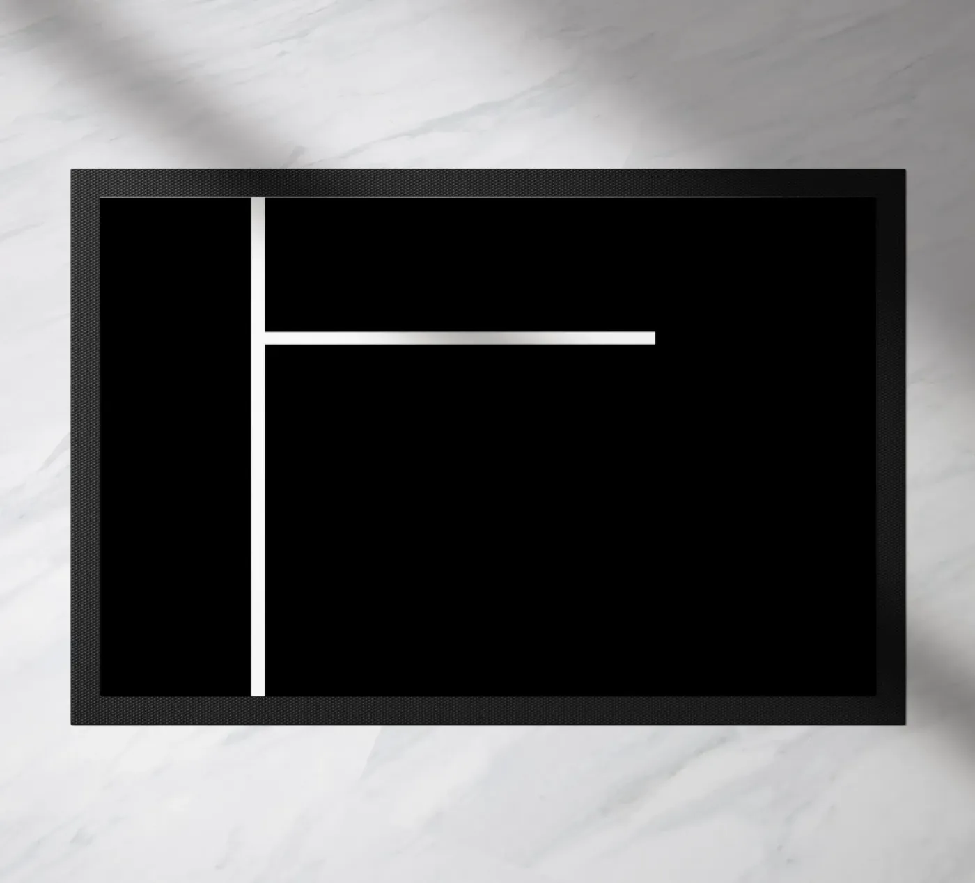 ESSEN - black doormat by CityLights