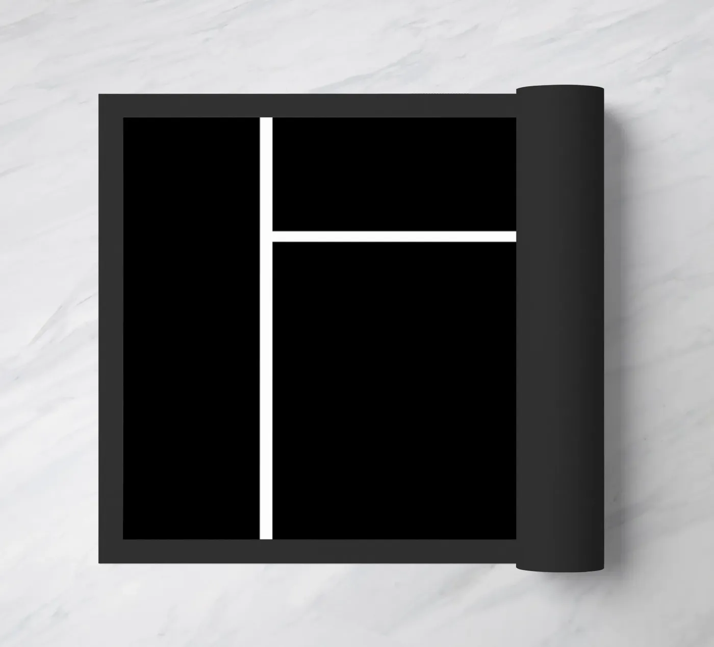 ESSEN -  black doormat by CityLights