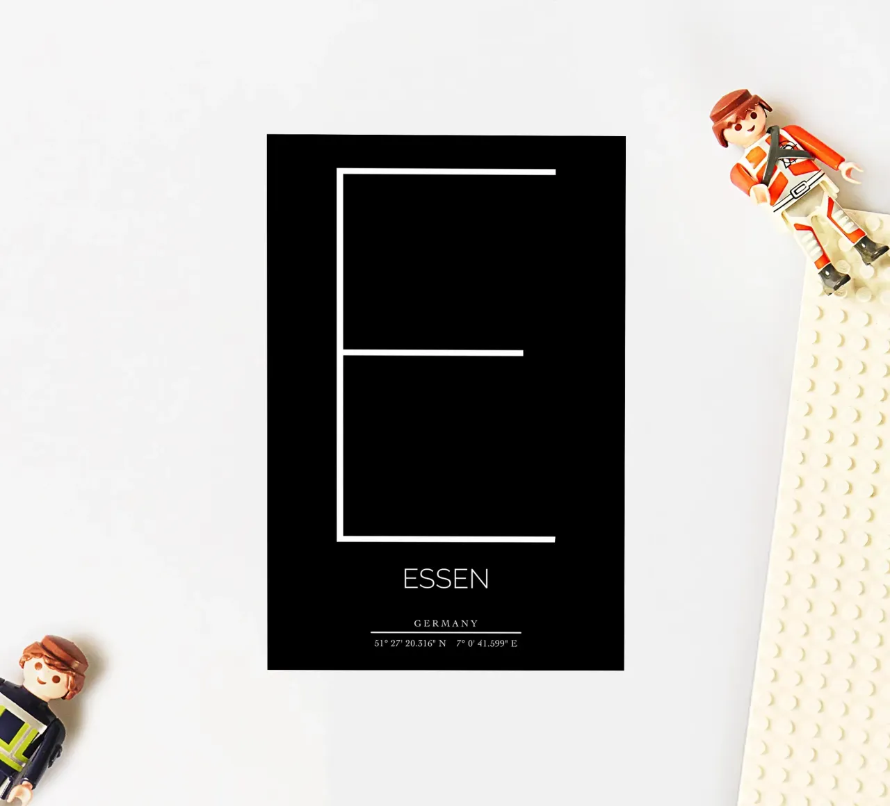 ESSEN -  black sticker by CityLights
