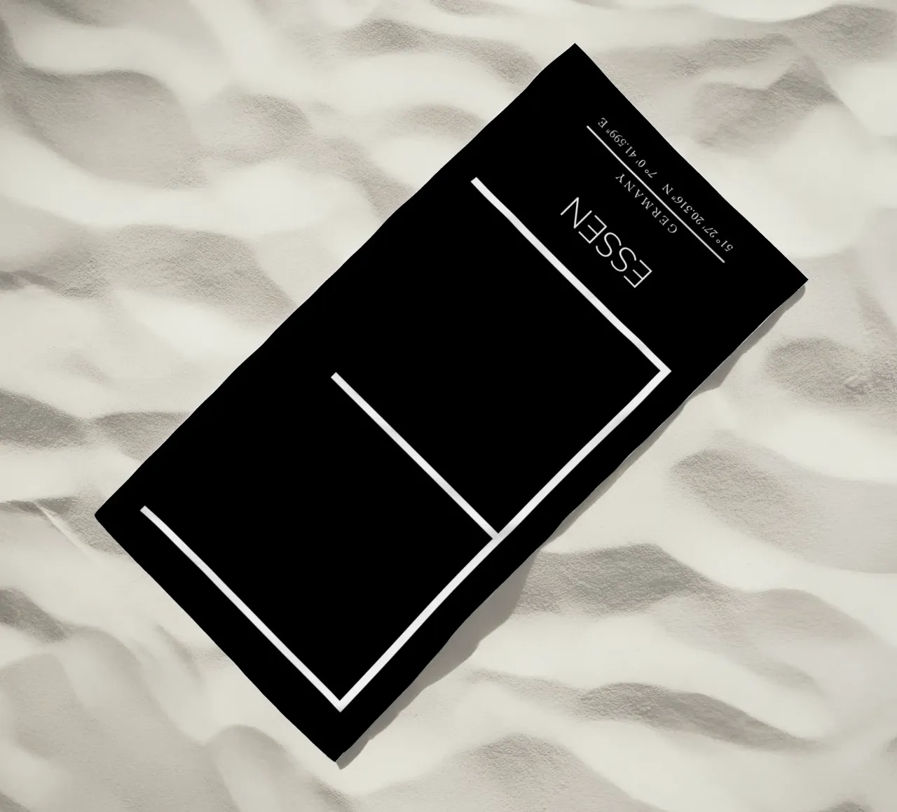 ESSEN - black telo mare da CityLights