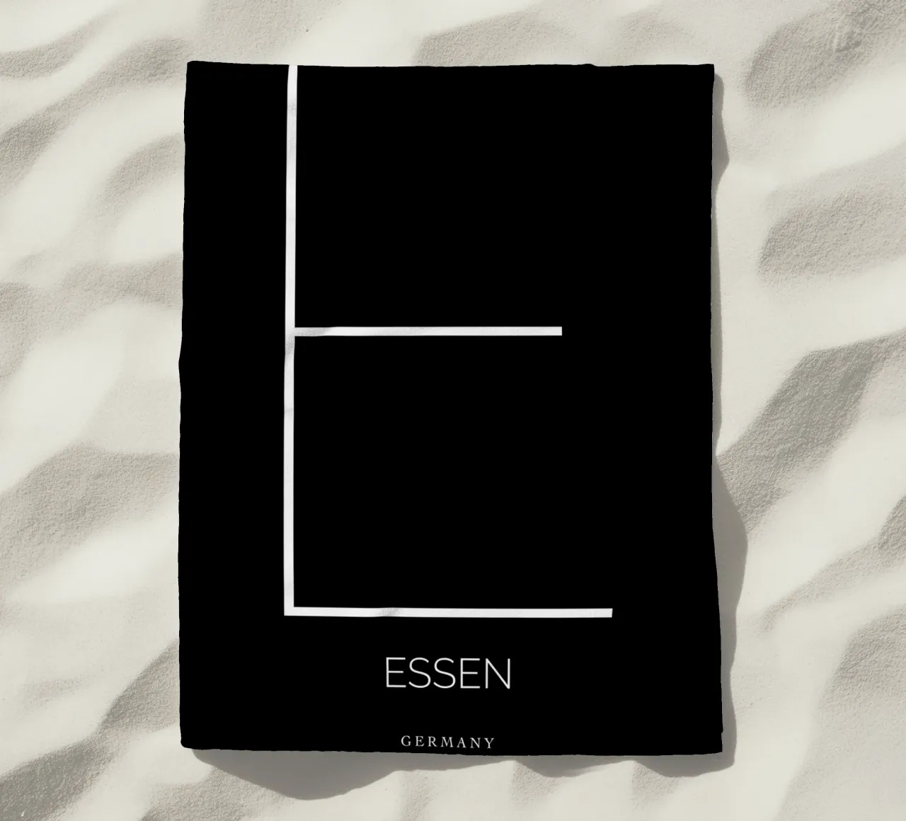 ESSEN - black telo mare da CityLights