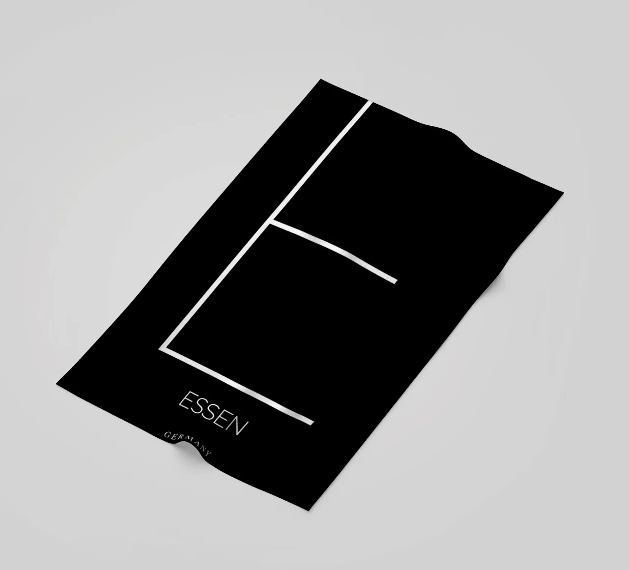 ESSEN - black telo mare da CityLights