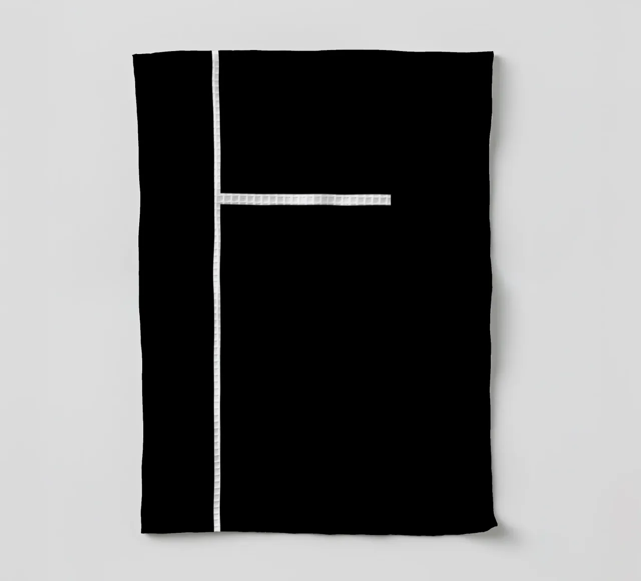 ESSEN -  black tea towel by CityLights