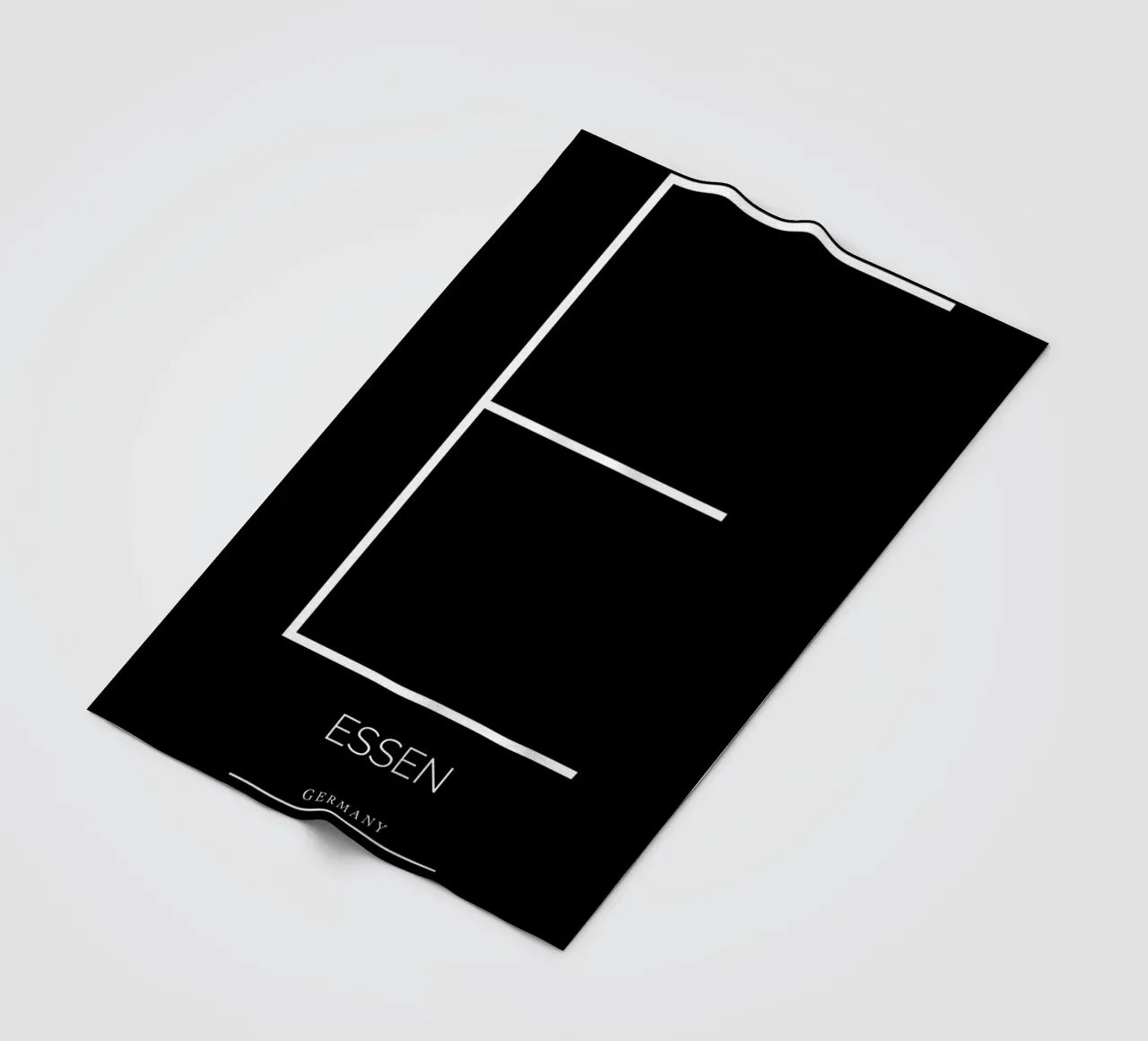 ESSEN -  black coperta in pile da CityLights