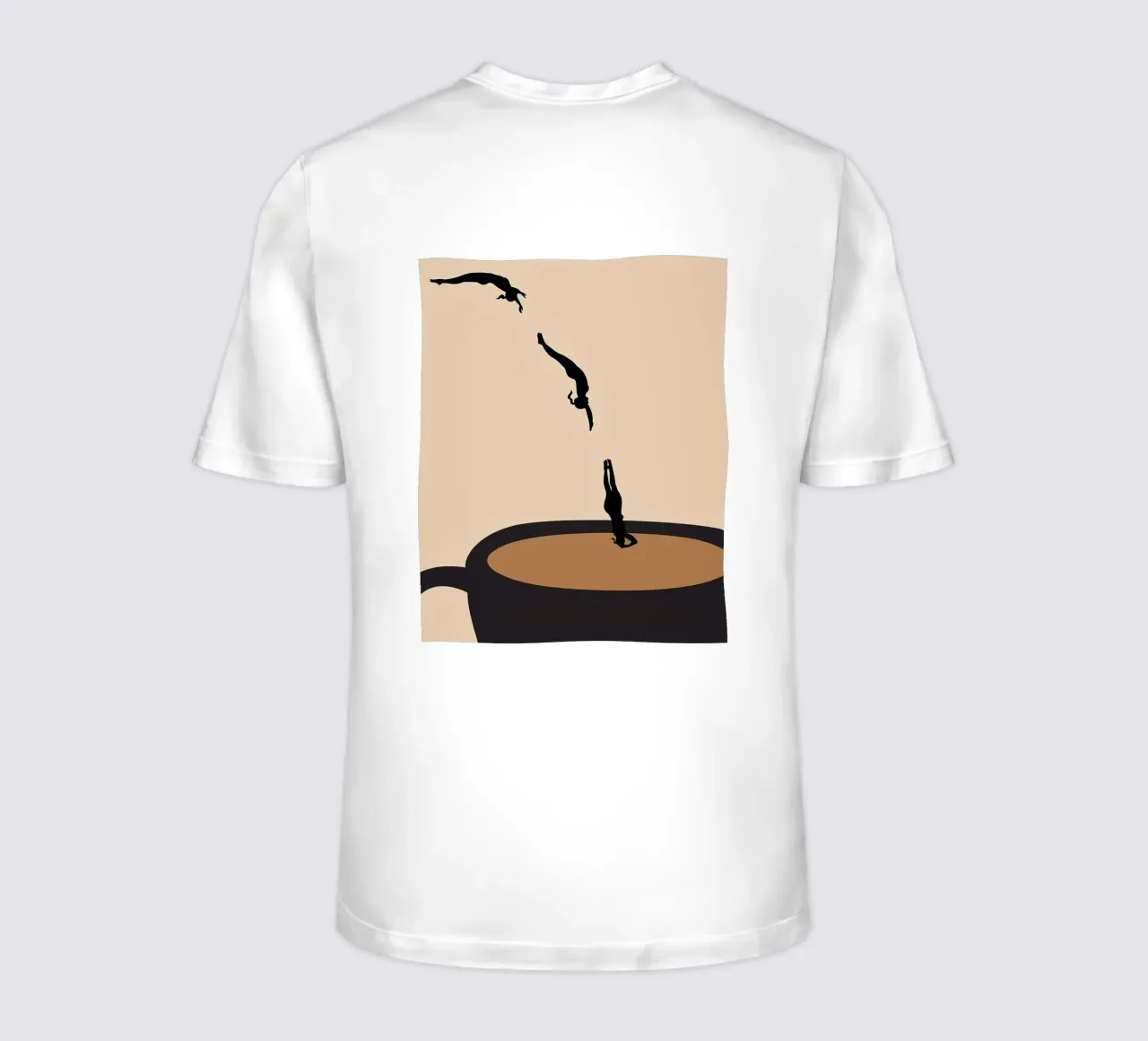 Master Dive into Coffee t-shirt da mary shop