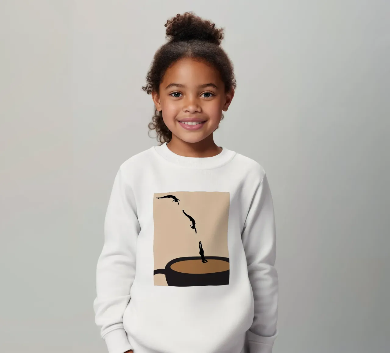 Master Dive into Coffee felpa bambino da mary shop
