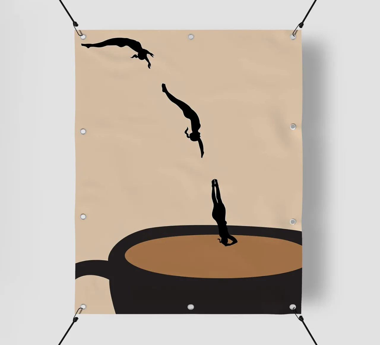 Master Dive into Coffee telo in pvc da mary shop