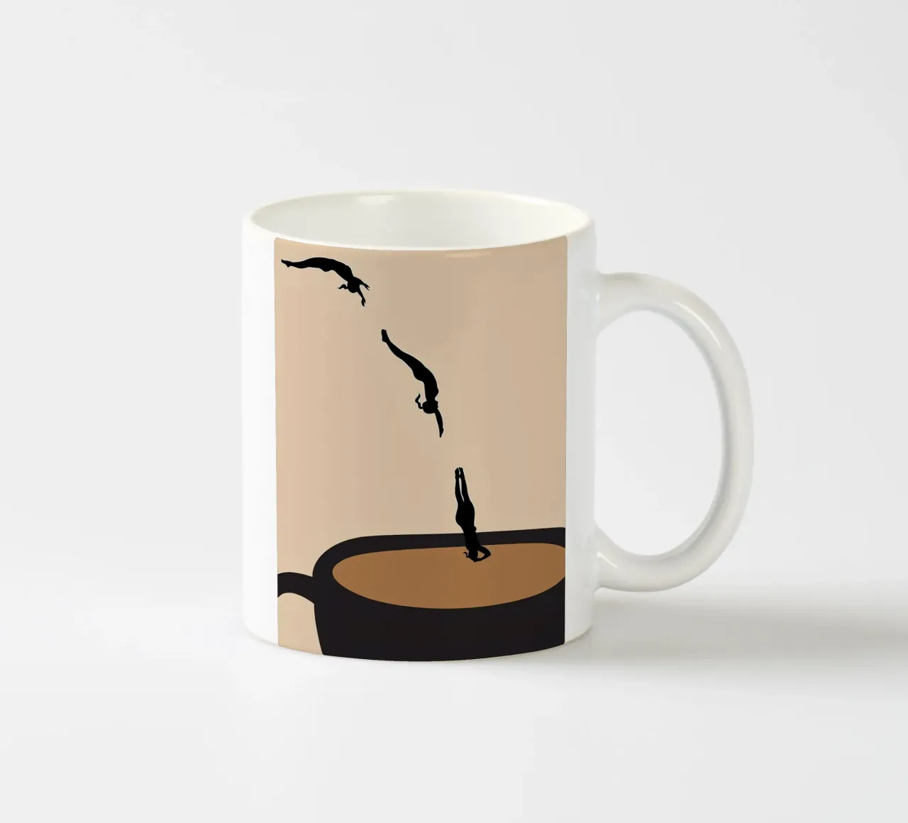 Master Dive into Coffee tazza in ceramica da mary shop