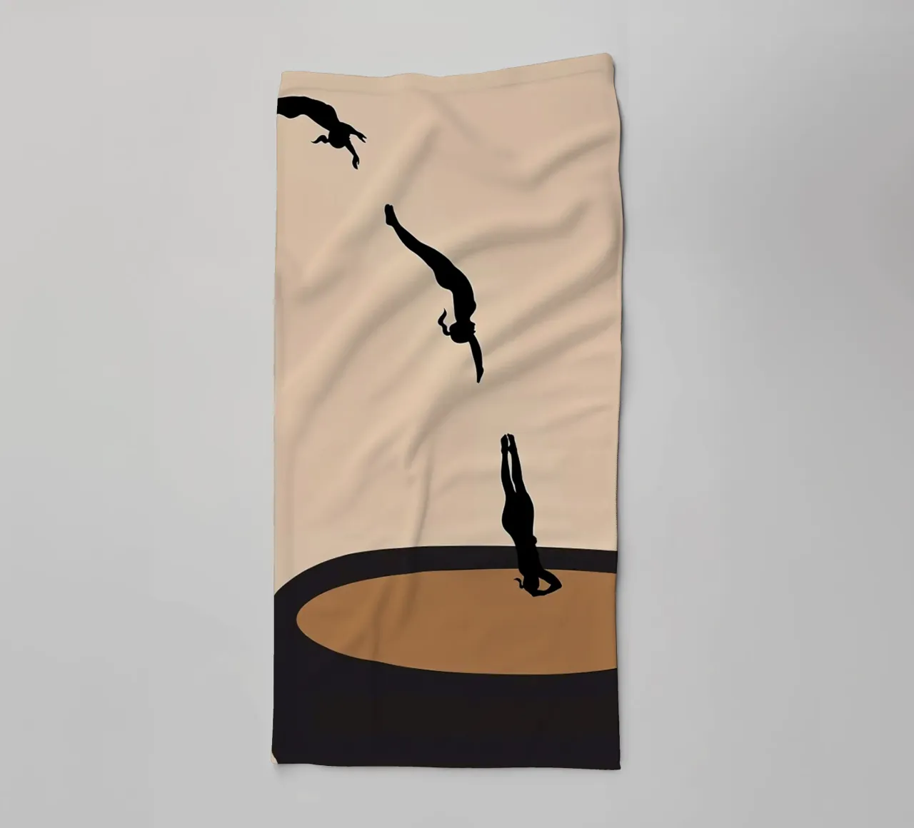 Master Dive into Coffee asciugamano da bagno da mary shop