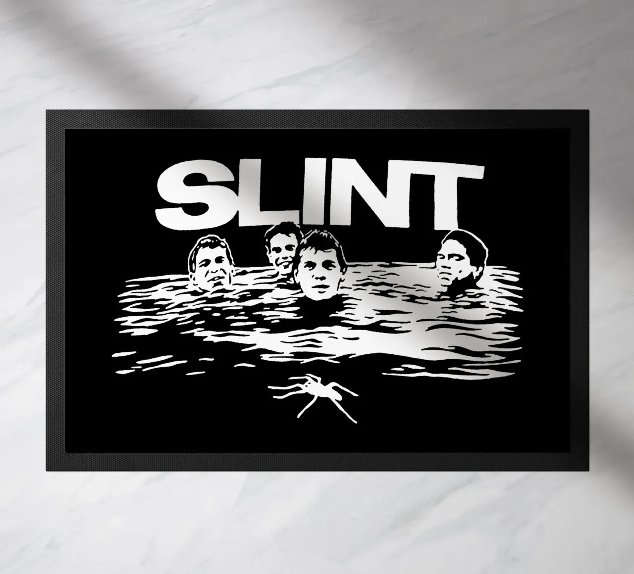 Silhouette di nuoto - Slint Rock zerbino da grass.studio_