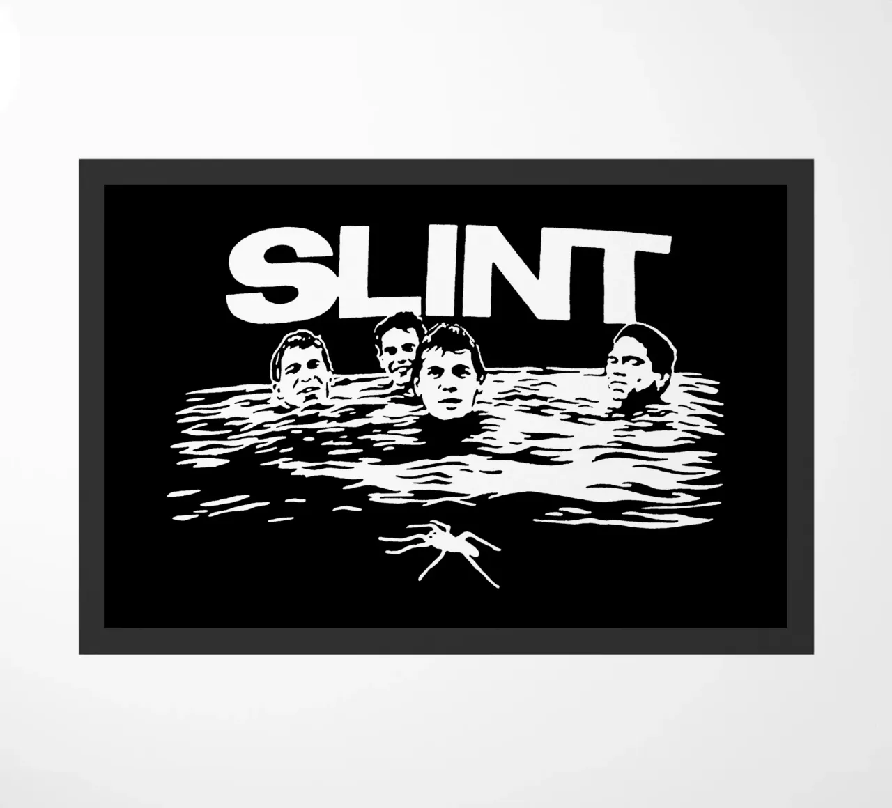 Silhouette di nuoto - Slint Rock zerbino da grass.studio_