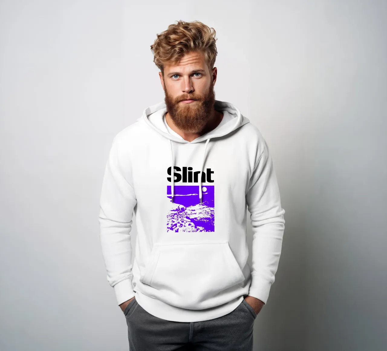 Stile Silhouette - Slint Pop felpa con cappuccio da grass.studio_