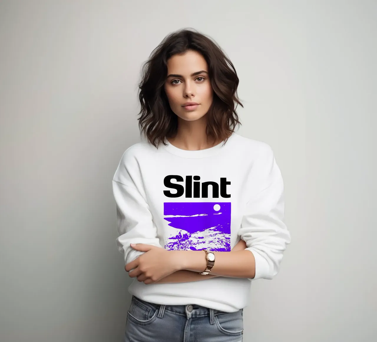 Stile Silhouette - Slint Pop felpa da grass.studio_