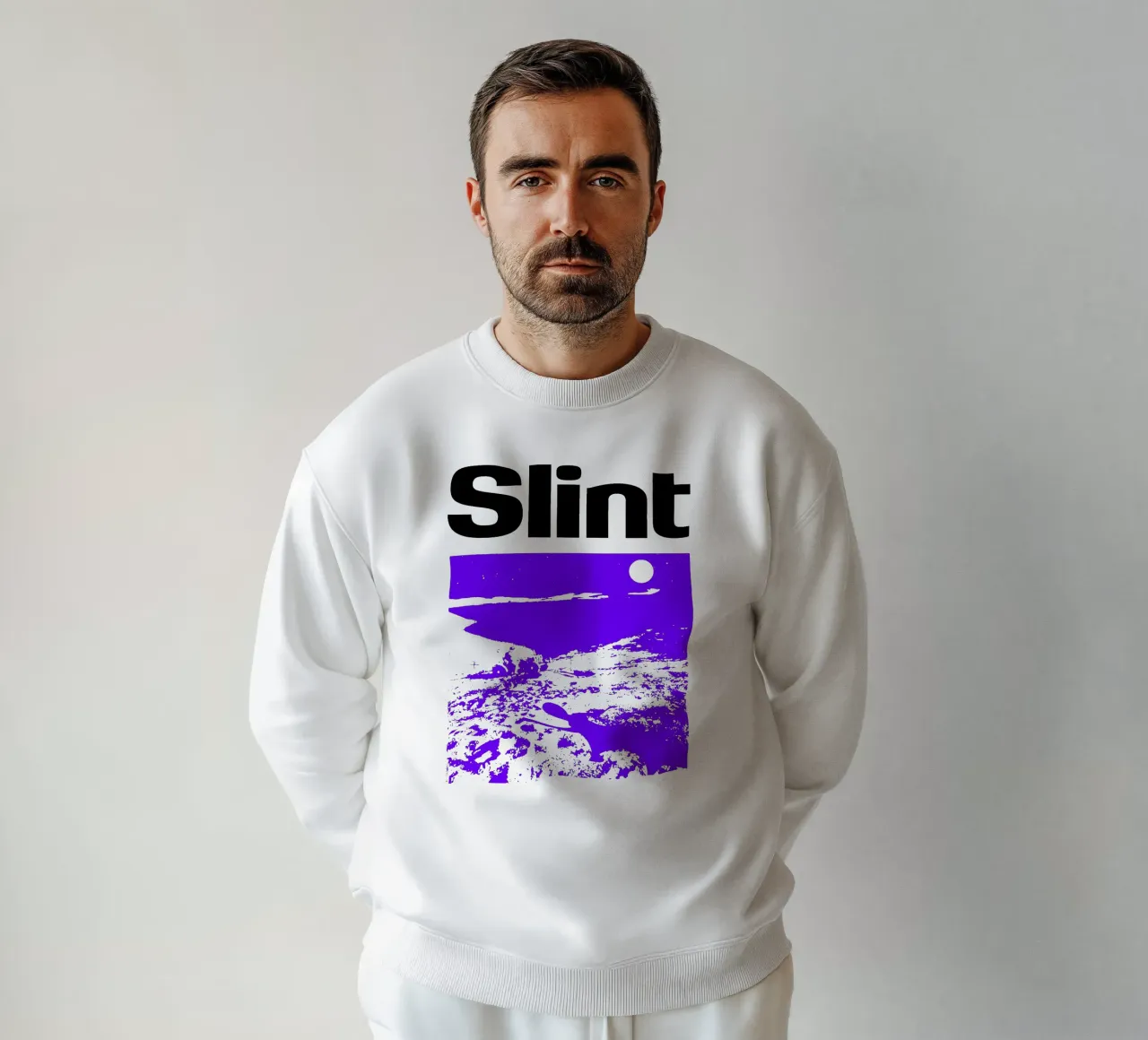 Stile Silhouette - Slint Pop felpa da grass.studio_