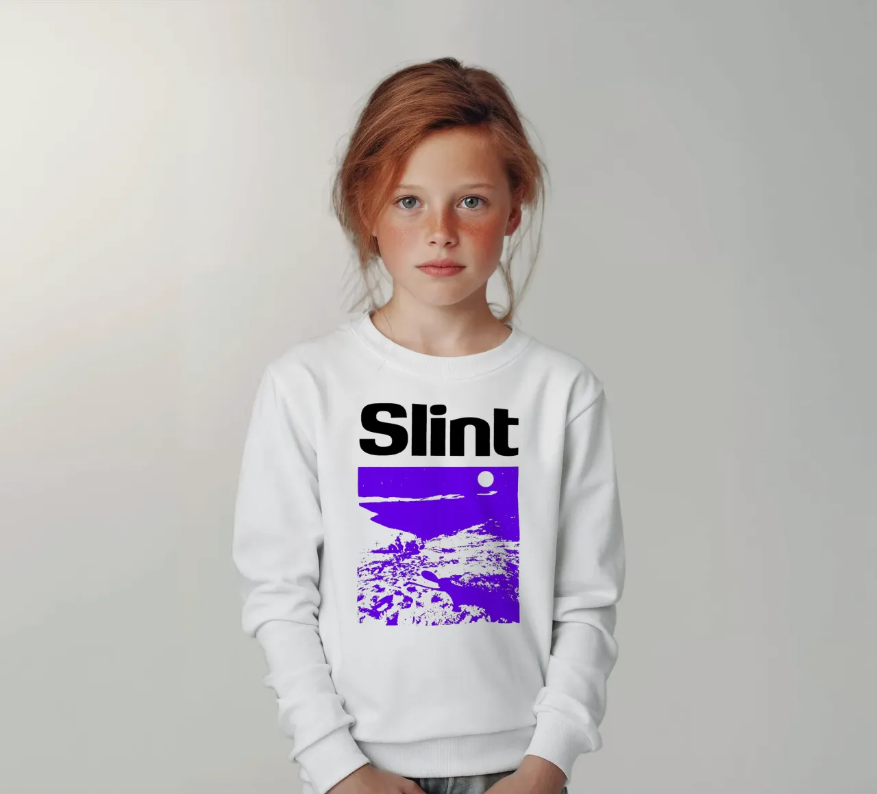 Stile Silhouette - Slint Pop felpa bambino da grass.studio_