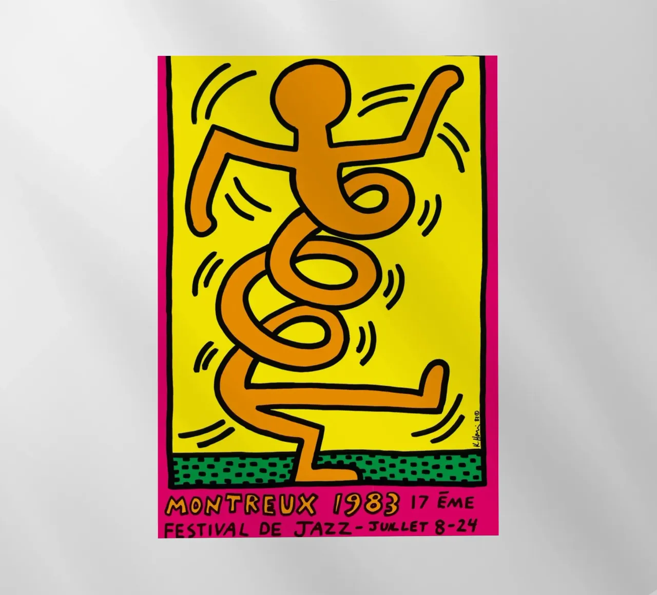 keith haring pellicola backlit da Roger