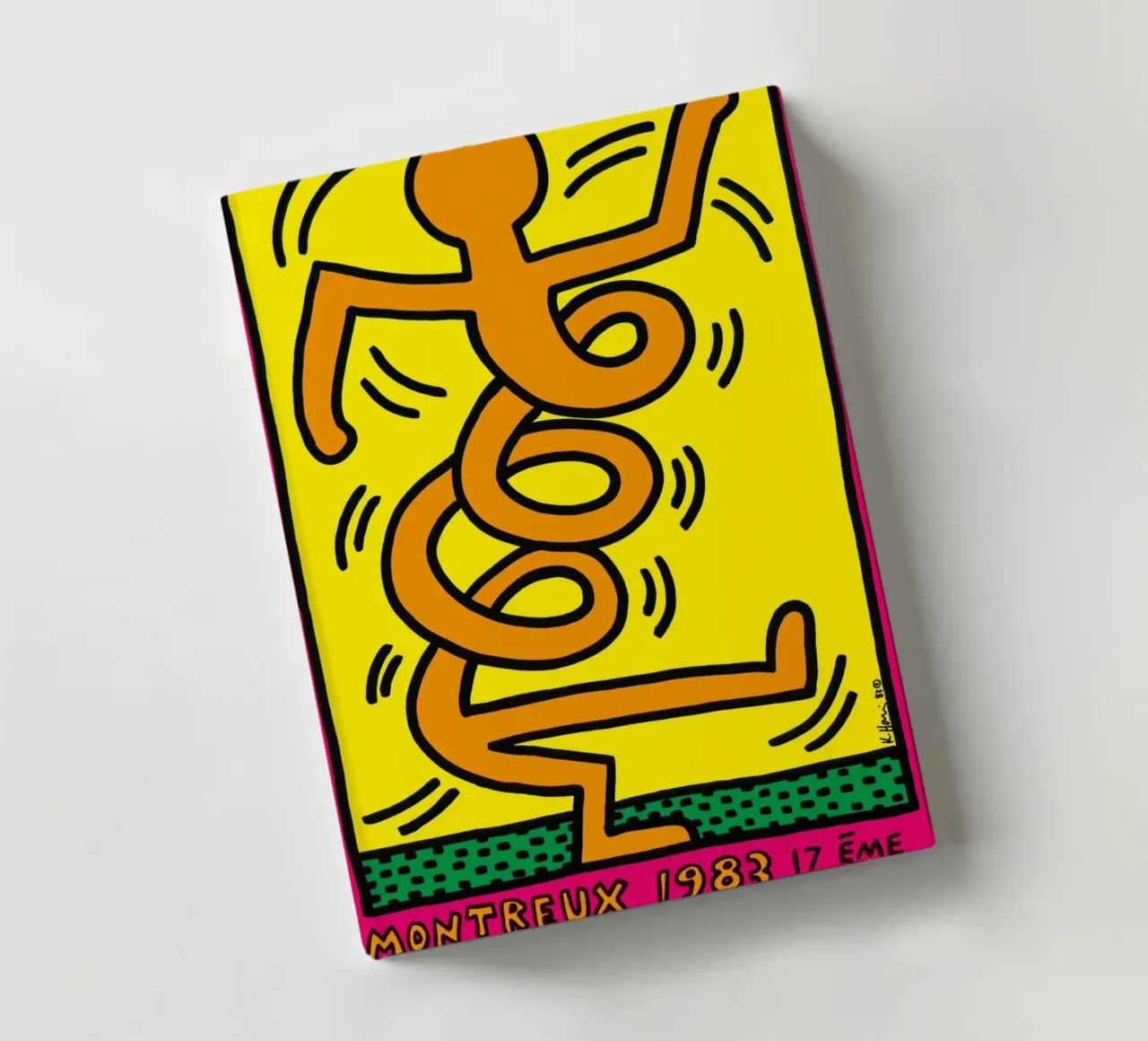 keith haring notebook by Roger