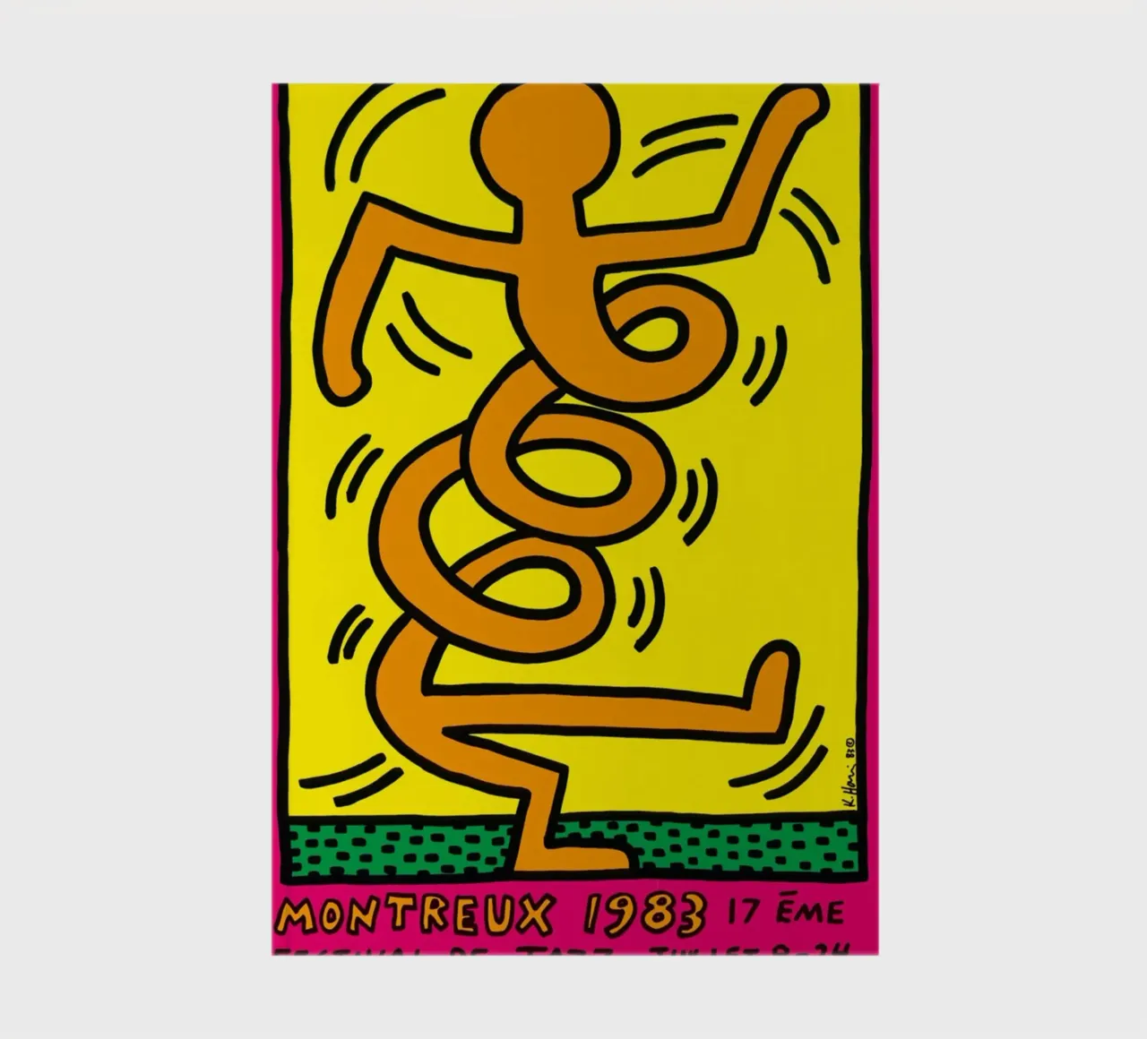 keith haring notebook by Roger
