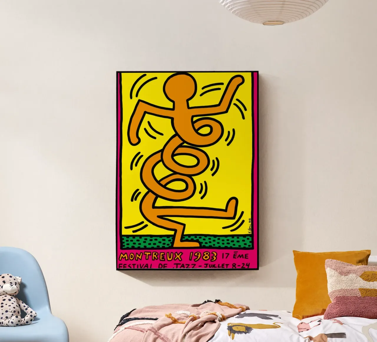 keith haring plexiglass da Roger