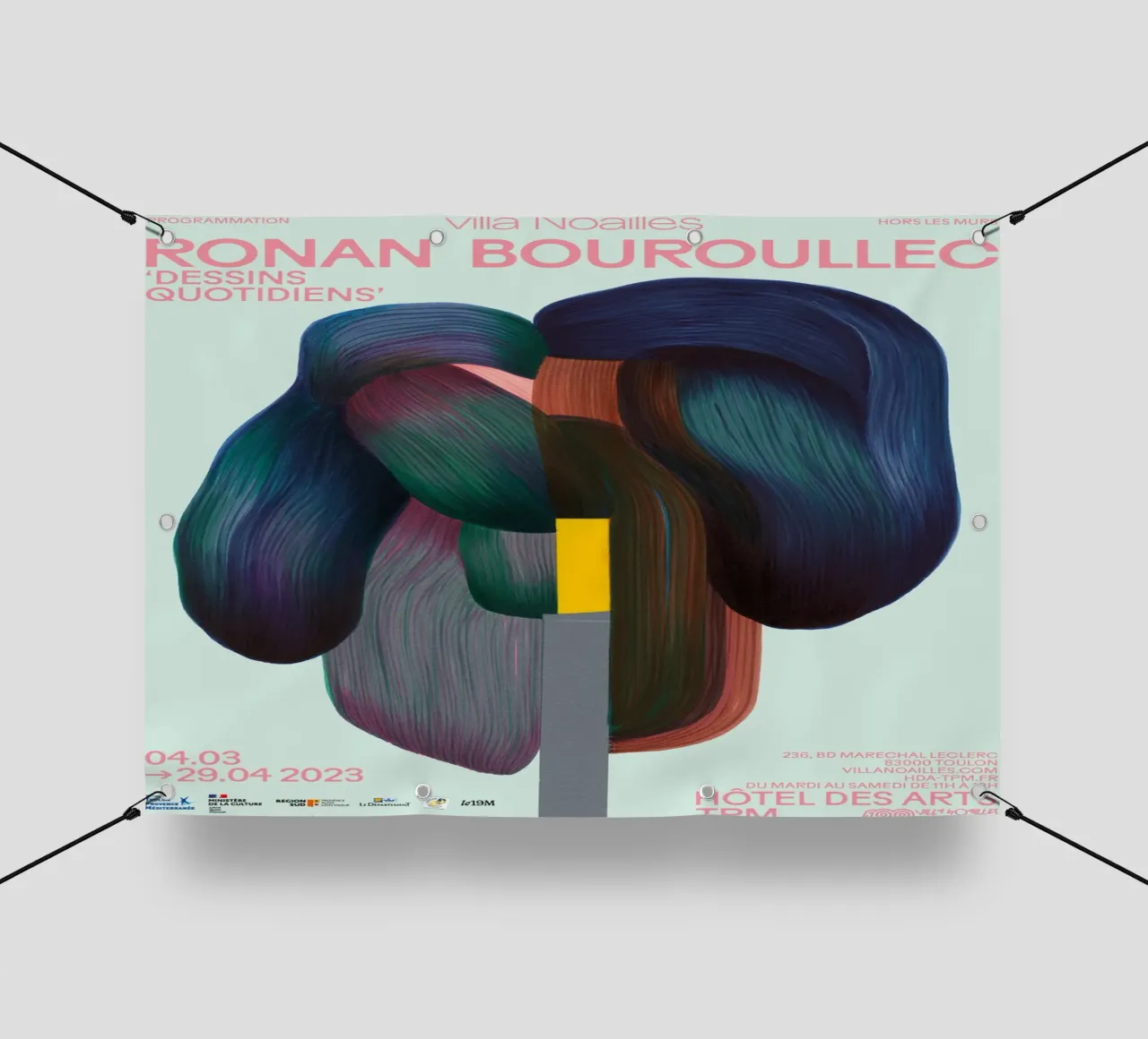 Ronan Bouroullec ll telo in pvc da Roger