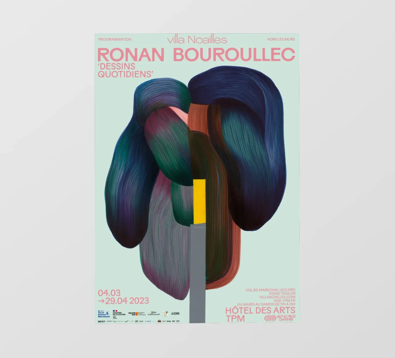 Ronan Bouroullec ll telo in pvc da Roger