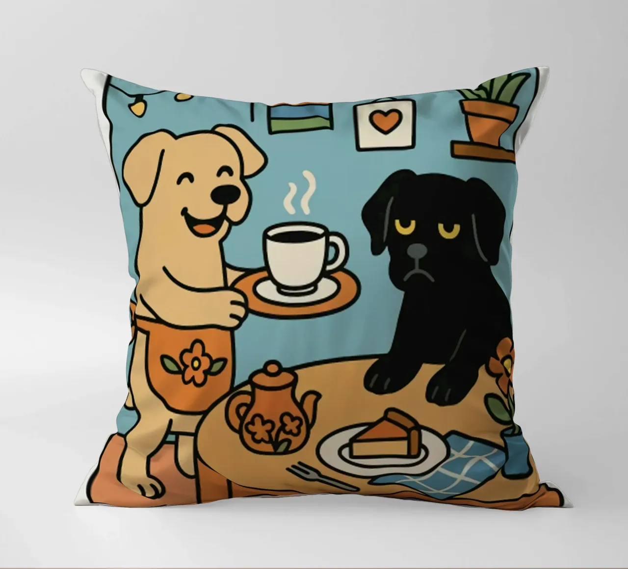 More Espresso Less Depresso Dog cuscino da mary shop