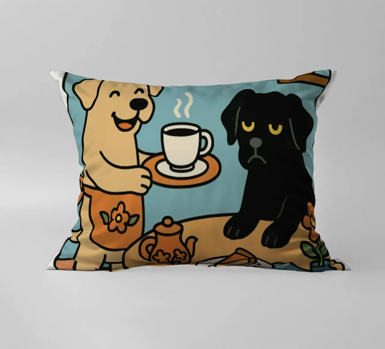 More Espresso Less Depresso Dog cuscino da mary shop