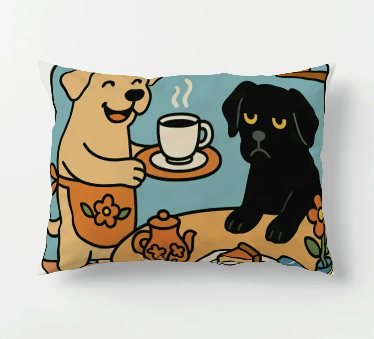 More Espresso Less Depresso Dog cuscino da mary shop