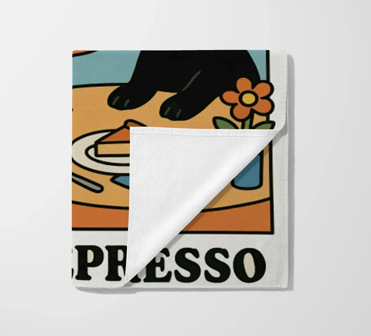 More Espresso Less Depresso Dog telo mare da mary shop