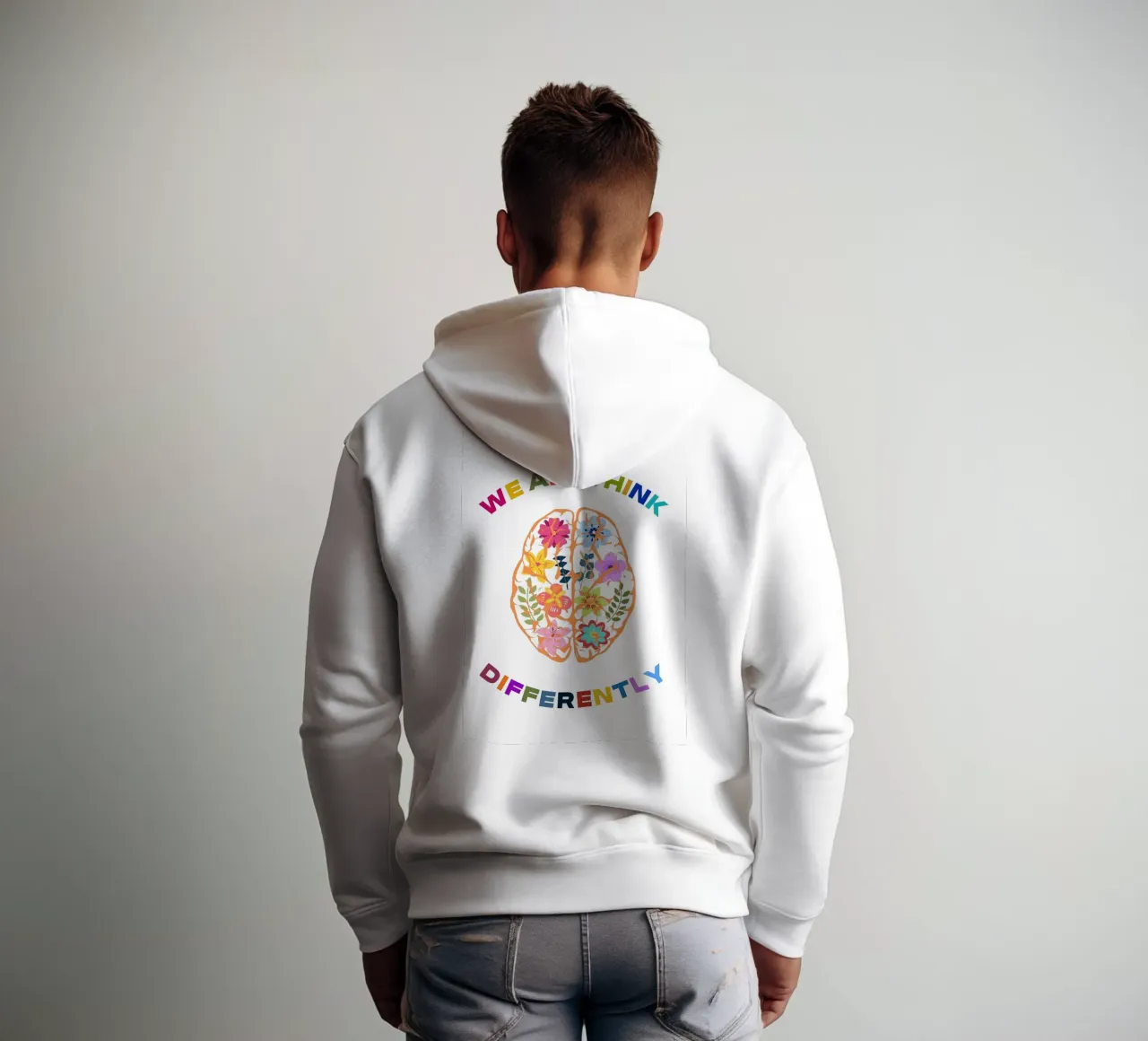 Neurodiversity felpa con cappuccio da mary shop