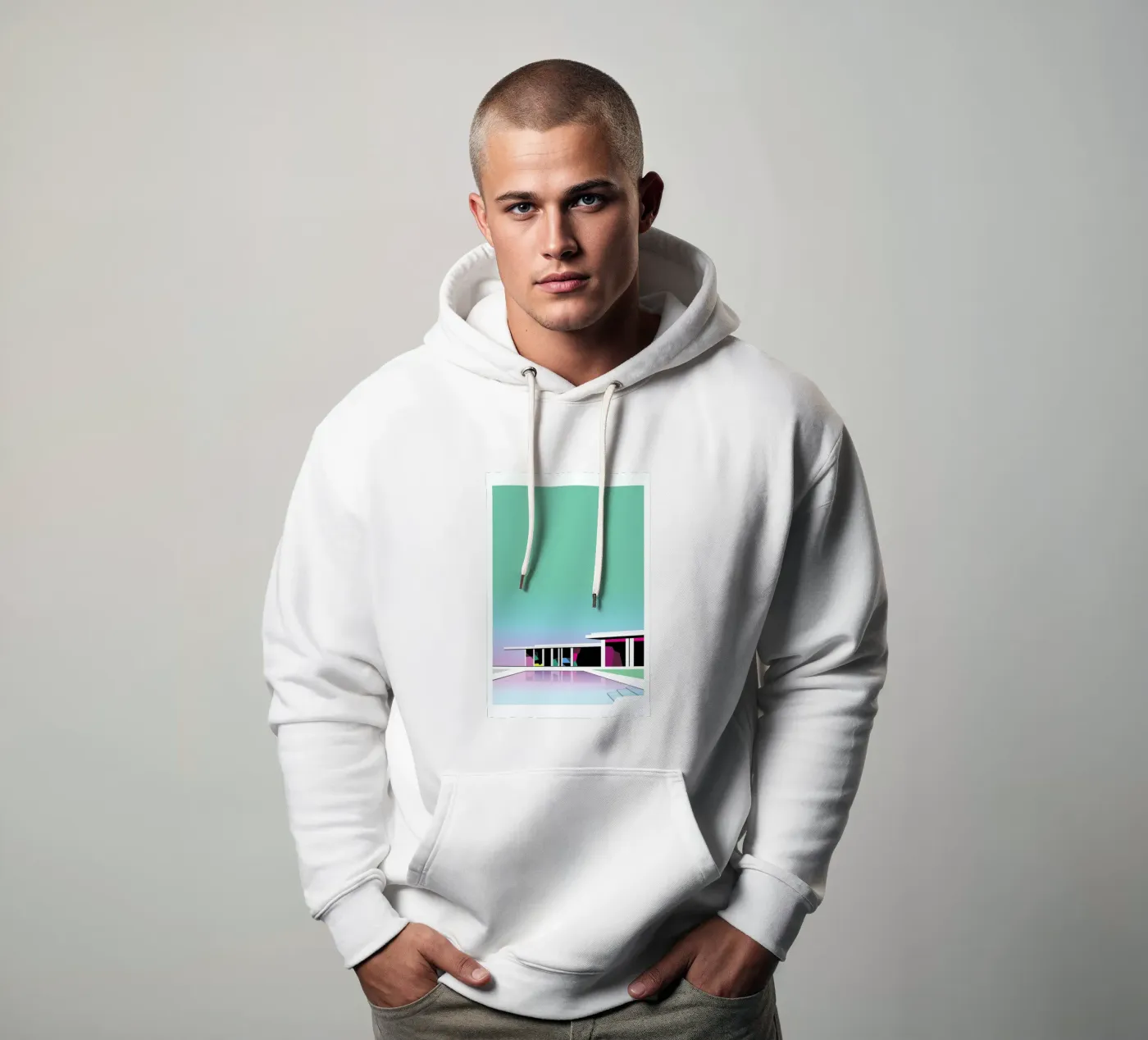 Less than zero hoodie by Three Of The Possessed