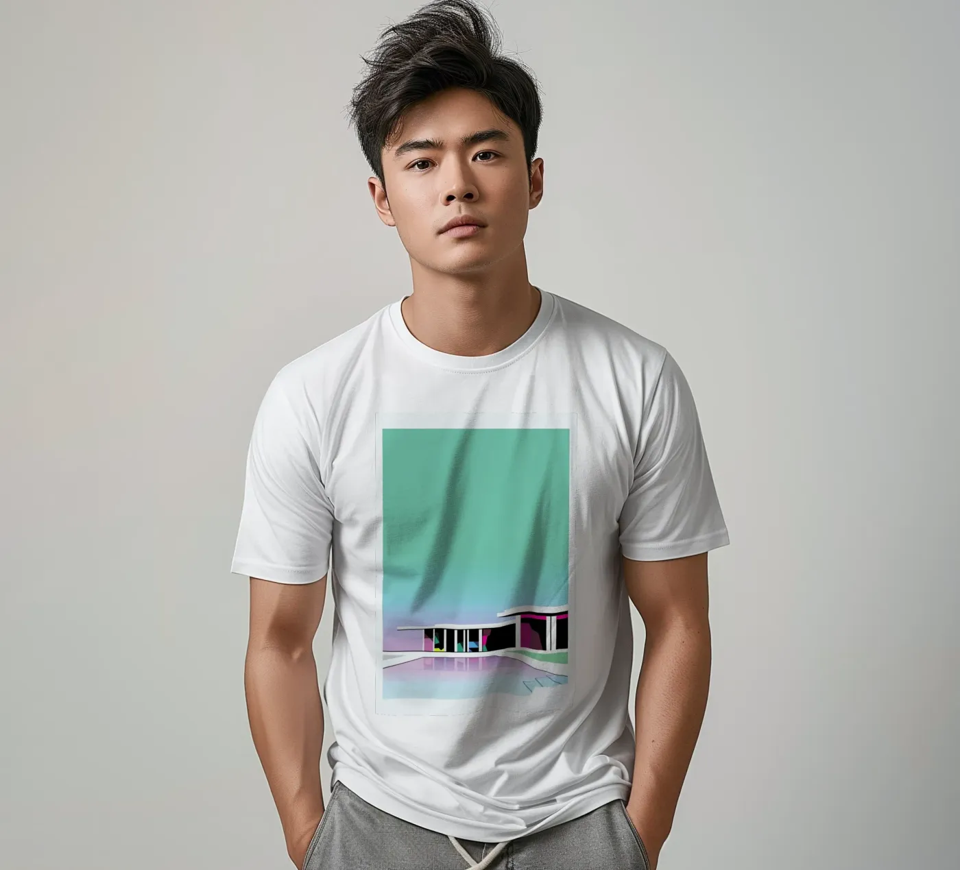 Less than zero t-shirt da Three Of The Possessed