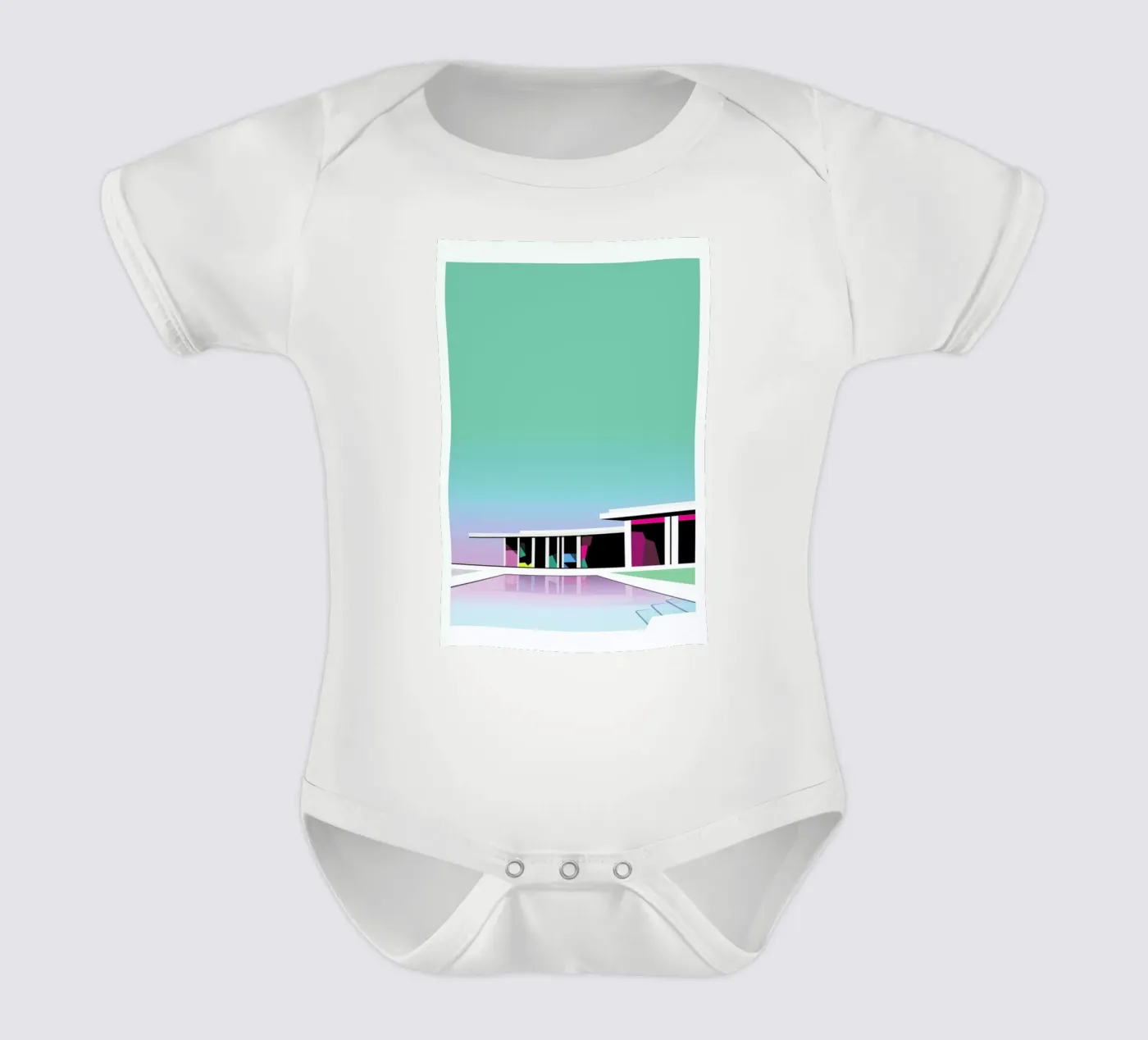 Less than zero Kurzarm Babybody von Three Of The Possessed