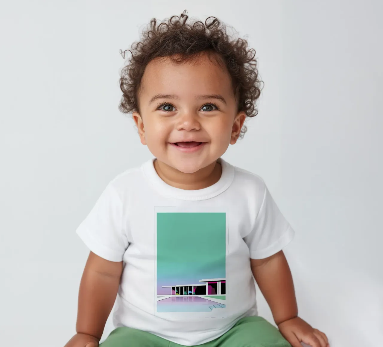Less than zero Baby T-Shirt von Three Of The Possessed
