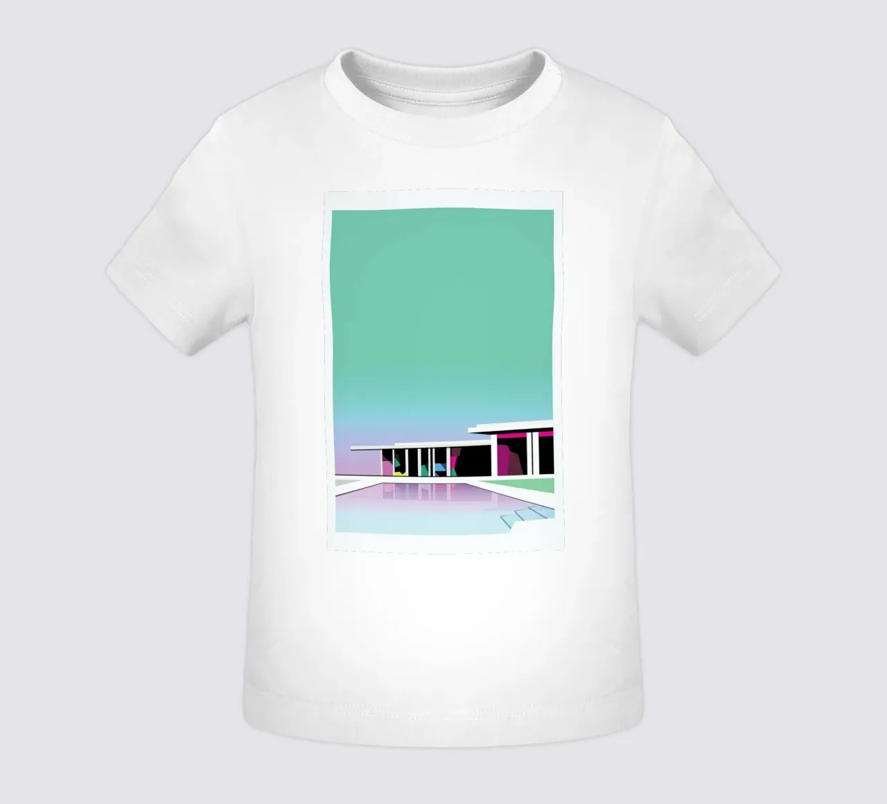 Less than zero Baby T-Shirt von Three Of The Possessed