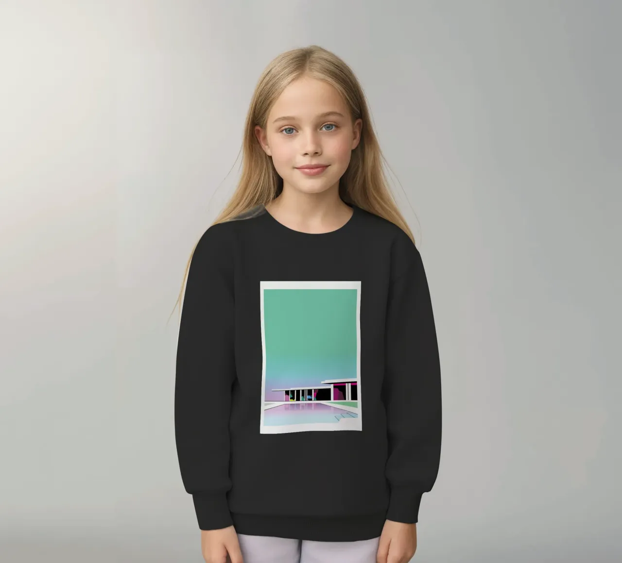 Less than zero felpa bambino da Three Of The Possessed