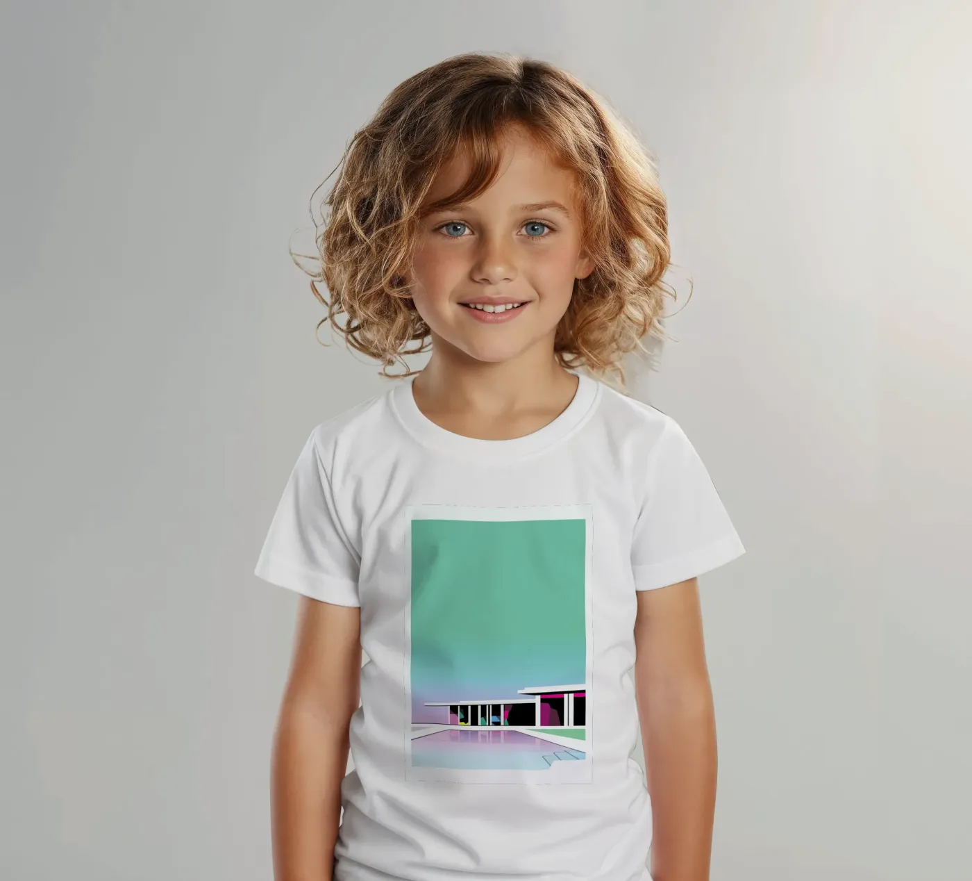 Less than zero kids t-shirt by Three Of The Possessed