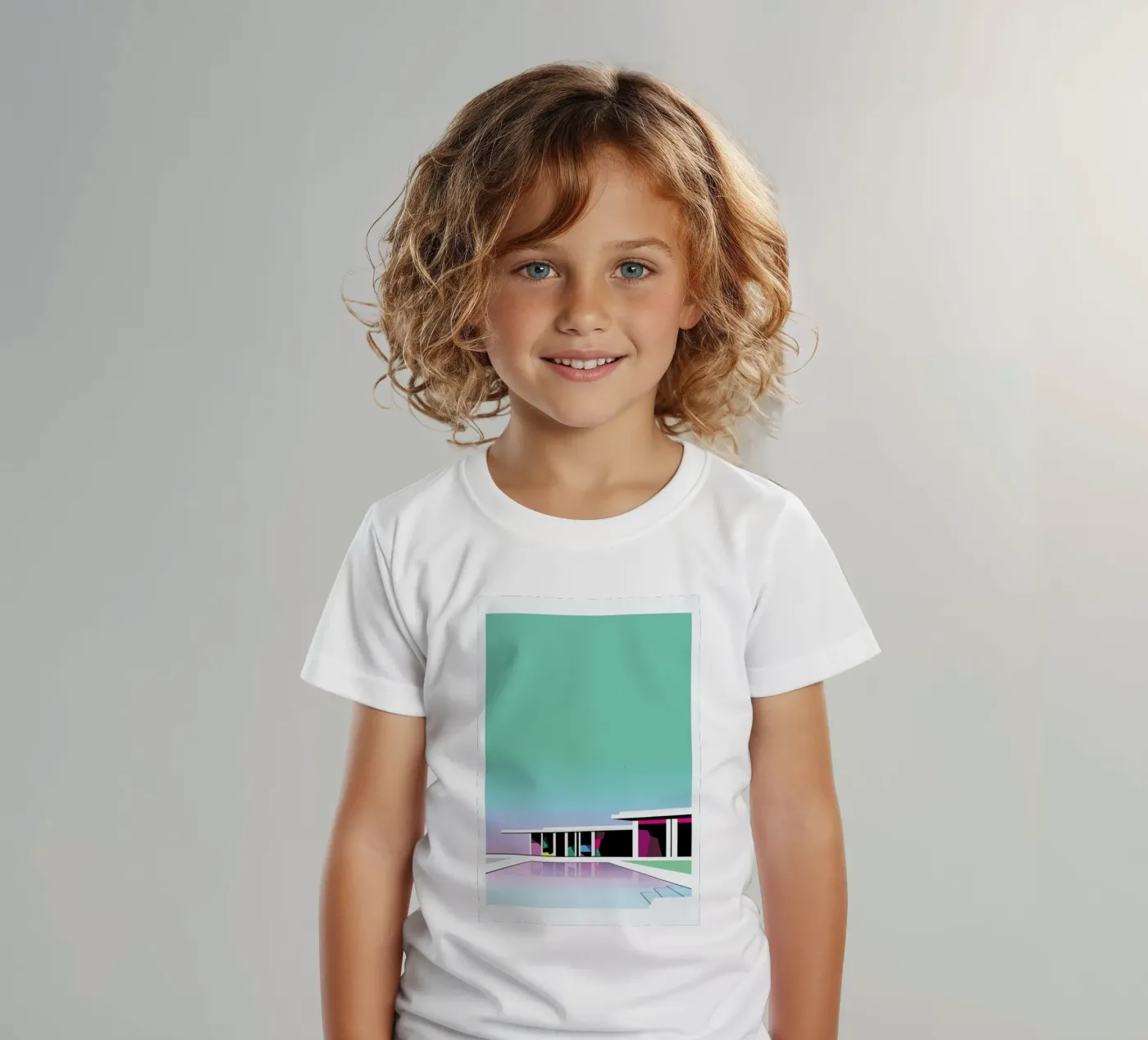 Less than zero kids t-shirt by Three Of The Possessed