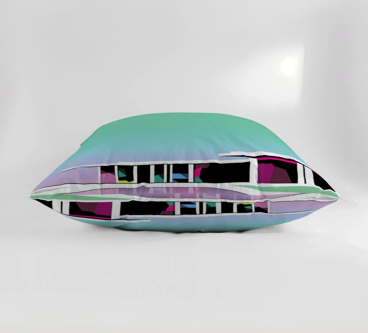 Less than zero decorative cushion by Three Of The Possessed