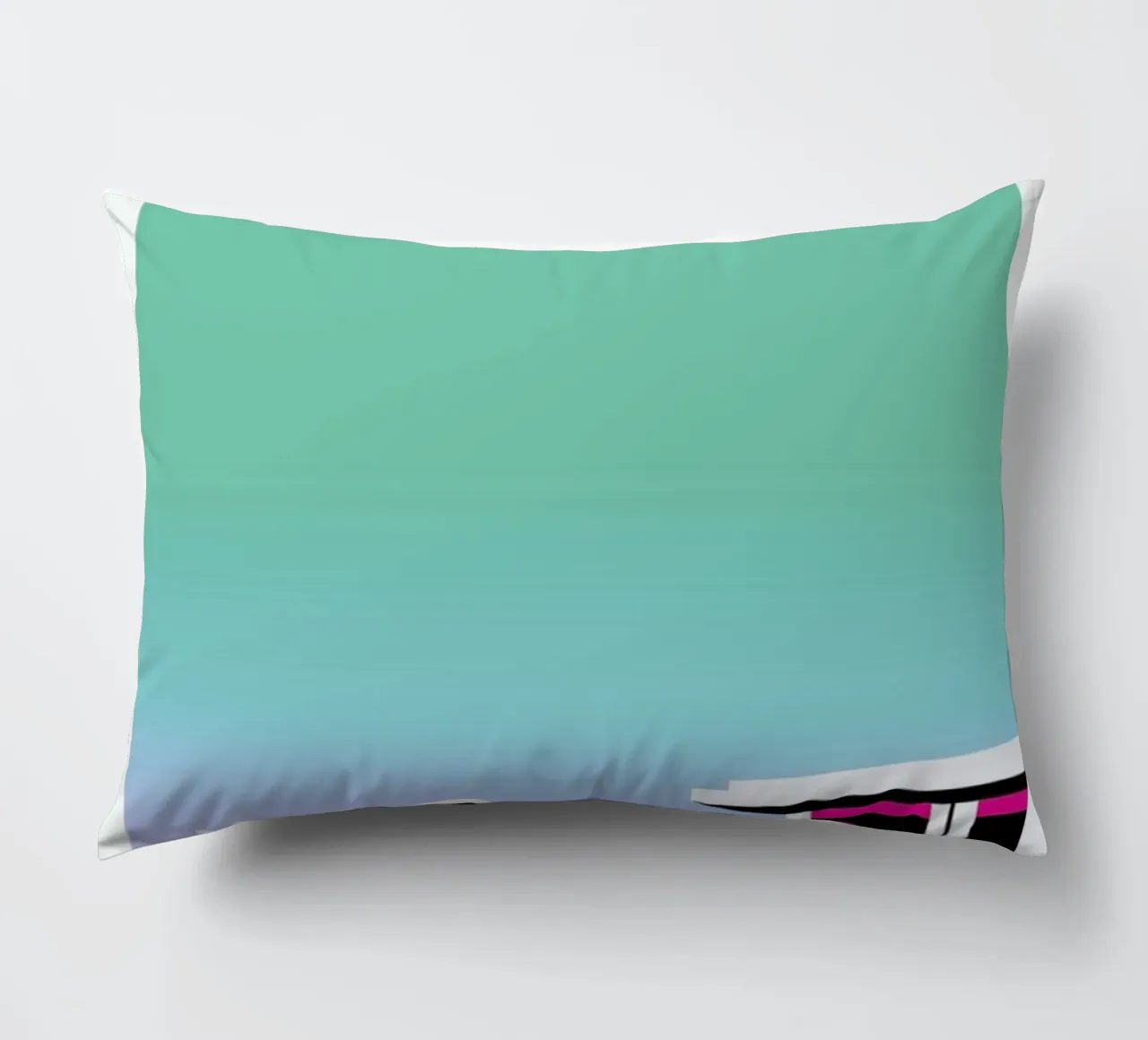 Less than zero decorative cushion by Three Of The Possessed
