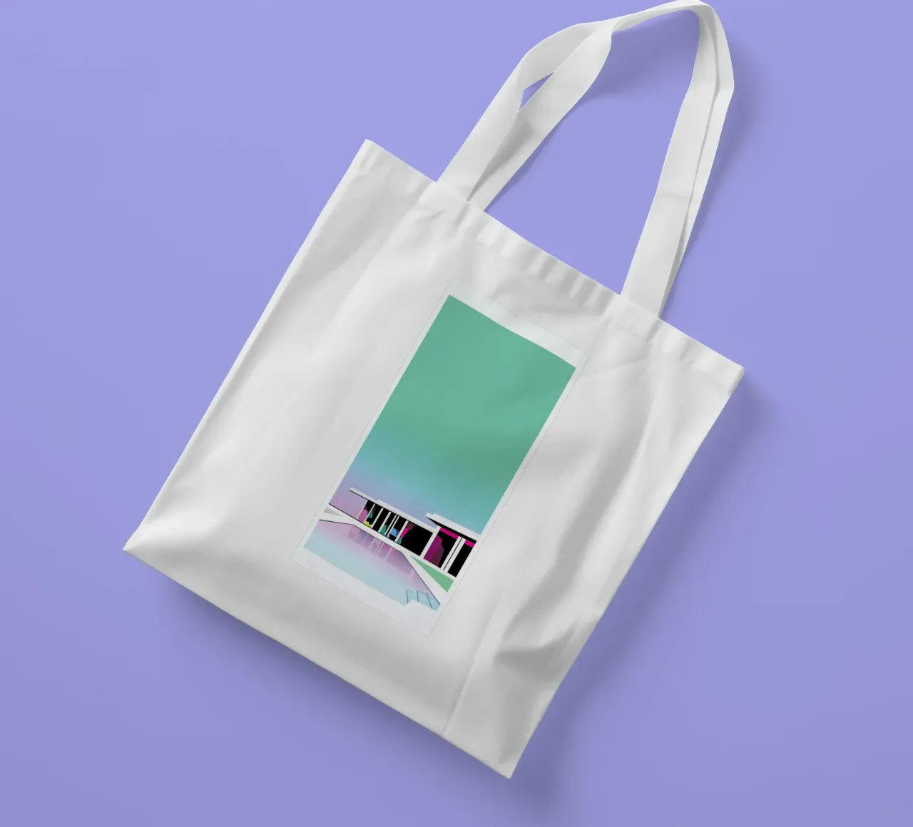 Less than zero borsa in juta da Three Of The Possessed