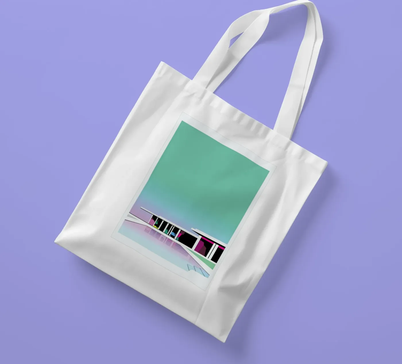 Less than zero tote bag by Three Of The Possessed