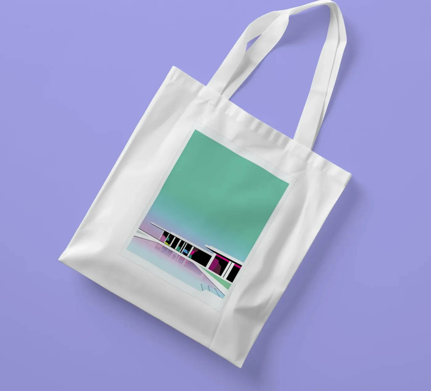 Less than zero Jutebeutel von Three Of The Possessed