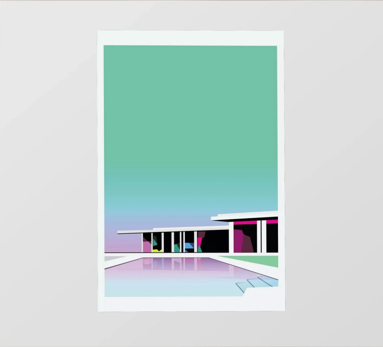 Less than zero bâche pvc de Three Of The Possessed