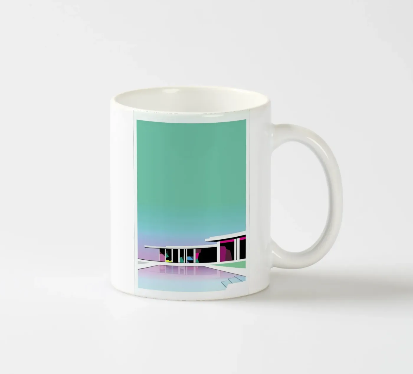 Less than zero Keramik Tasse von Three Of The Possessed