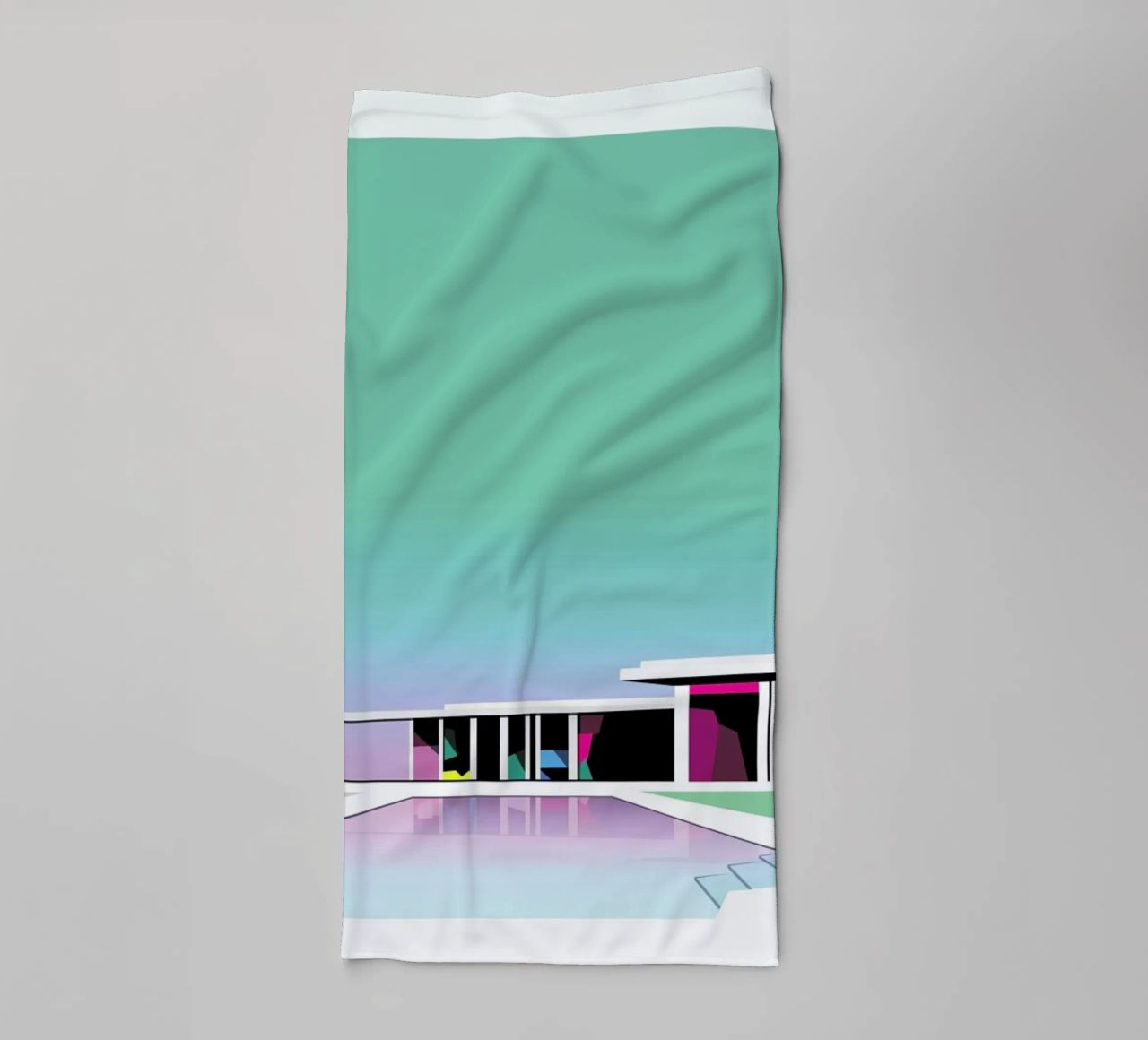 Less than zero serviette de bain de Three Of The Possessed
