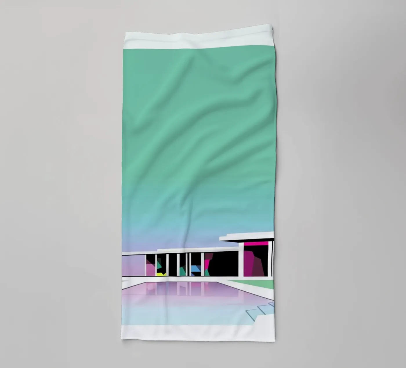 Less than zero badhanddoek van Three Of The Possessed