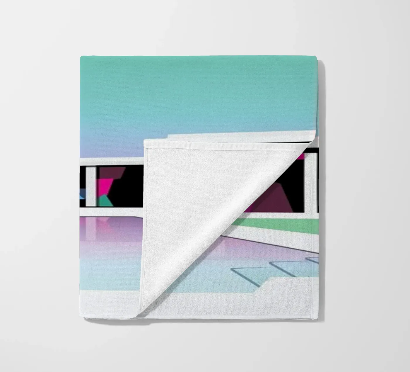 Less than zero strandhanddoek van Three Of The Possessed