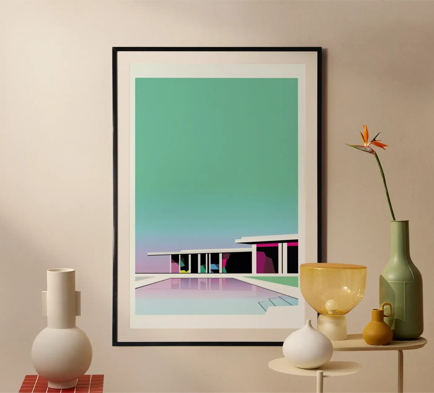 Less than zero poster by Three Of The Possessed