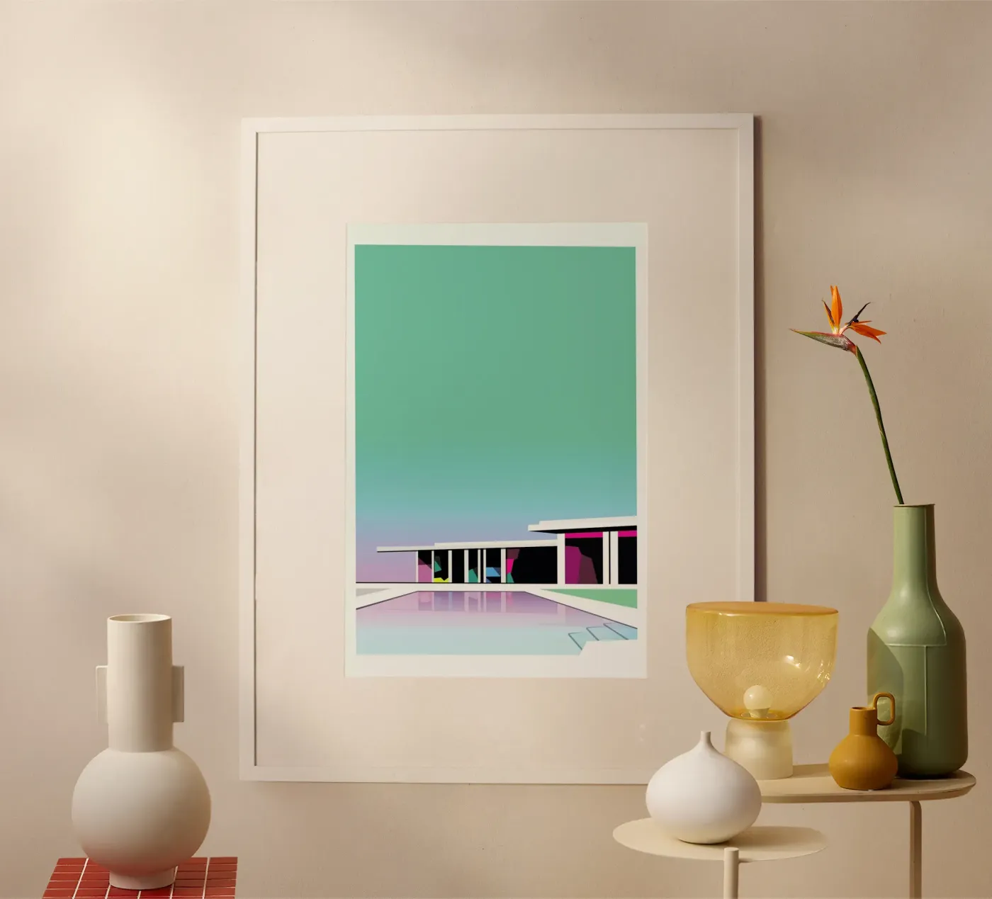 Less than zero poster by Three Of The Possessed